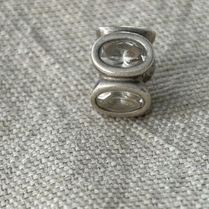 Authentic Pandora Clear Oval Lights Charm